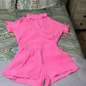 Two piece pink matching set 🩷